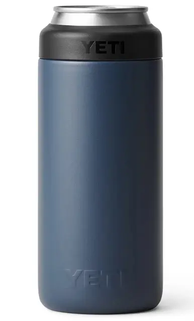 Yeti Rambler Colster Slim 250ml Navy Isolert brusboks holder 