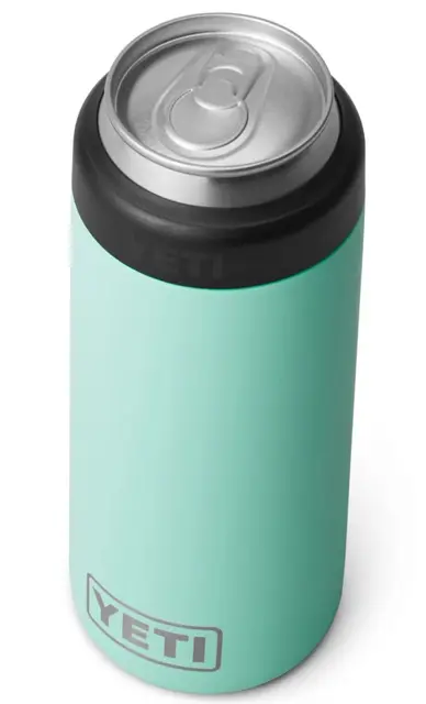 Yeti Rambler Colster Slim 250ml Seafoam Isolert brusboks holder 