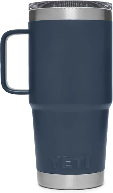Yeti Rambler Travel Mug Navy 591ml Godt isolert reisekopp med drikkelokk 