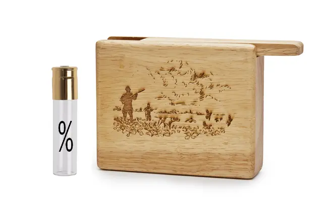 Øyo Lerka Snappboks 4 stk "patroner" i glass 