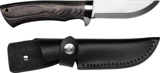 Øyo Tuv Slirekniv 22 cm Med lærslire og Packawood 