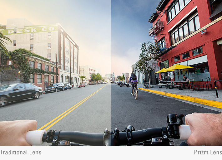 Tradisjonelle linser vs. Prizm linser