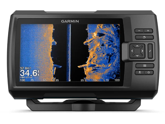 Klart og fargerikt ekkolodd