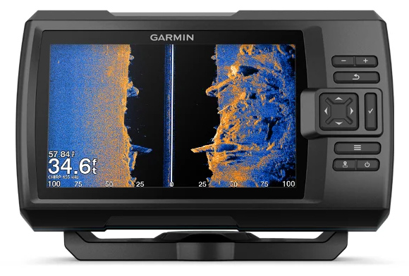 Klart og fargerikt ekkolodd
